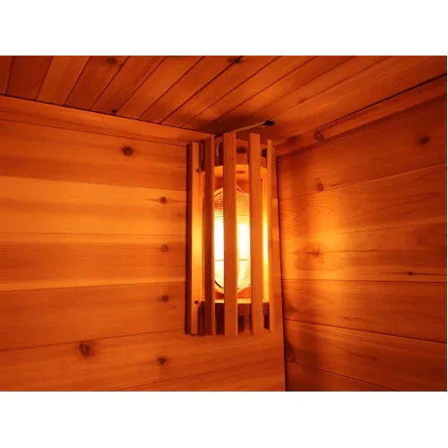 Aspen Peak- Seneca 3-Person Contemporary Outdoor Sauna with 6kW Heater-Sauna-Aspen Peak Solutions