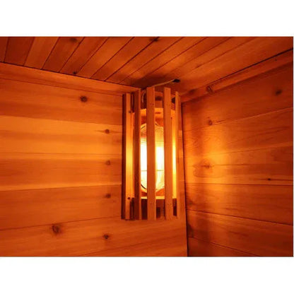 Aspen Peak- Seneca 3-Person Contemporary Outdoor Sauna with 6kW Heater-Sauna-Aspen Peak Solutions