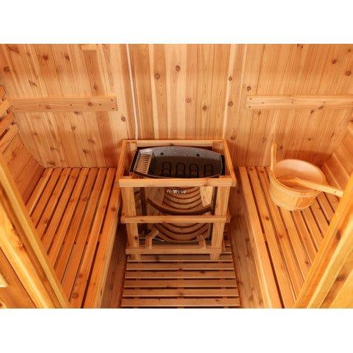 Aspen Peak- Solace 2-Person Traditional Barrel Sauna 200SH-Sauna-Aspen Peak Solutions