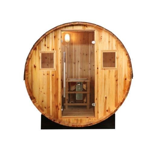 Aspen Peak- Solace 2-Person Traditional Barrel Sauna 200SH-Sauna-Aspen Peak Solutions