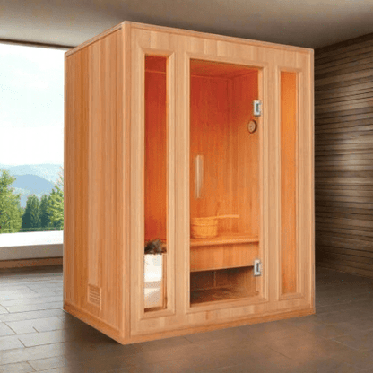 Aspen Peak- Southport 3 Person Indoor Traditional Sauna 300SN-Sauna-Aspen Peak Solutions