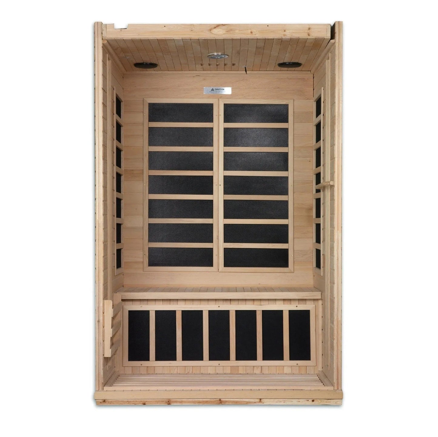 Aspen Peak- "Venice" 2-person Low EMF FAR Infrared Sauna DYN-6210-01-Sauna-Aspen Peak Solutions