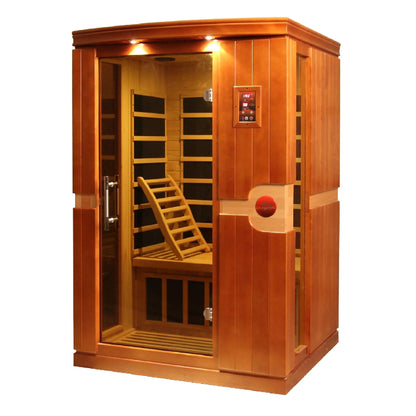 Aspen Peak- Venice Elite 2-person Ultra Low EMF FAR Infrared Sauna - DYN-6210-01 Elite-Sauna-Aspen Peak Solutions
