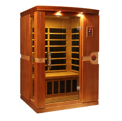 Aspen Peak- Venice Elite 2-person Ultra Low EMF FAR Infrared Sauna - DYN-6210-01 Elite-Sauna-Aspen Peak Solutions