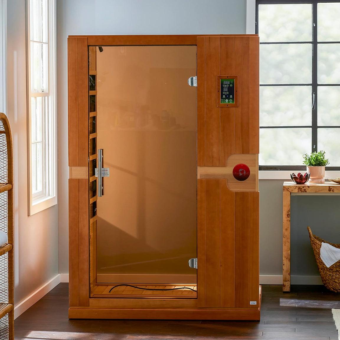 Aspen Peak- Venice Elite 2-person Ultra Low EMF FAR Infrared Sauna - DYN-6210-01 Elite-Sauna-Aspen Peak Solutions