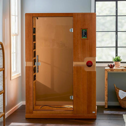 Aspen Peak- Venice Elite 2-person Ultra Low EMF FAR Infrared Sauna - DYN-6210-01 Elite-Sauna-Aspen Peak Solutions