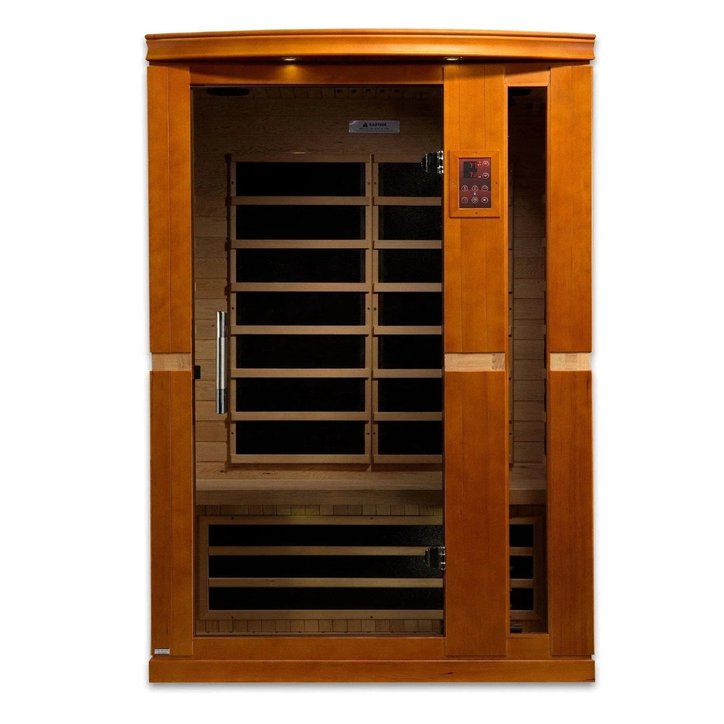 Aspen Peak- "Vittoria" 2-person Low EMF FAR Infrared Sauna - DYN-6220-01-Sauna-Aspen Peak Solutions