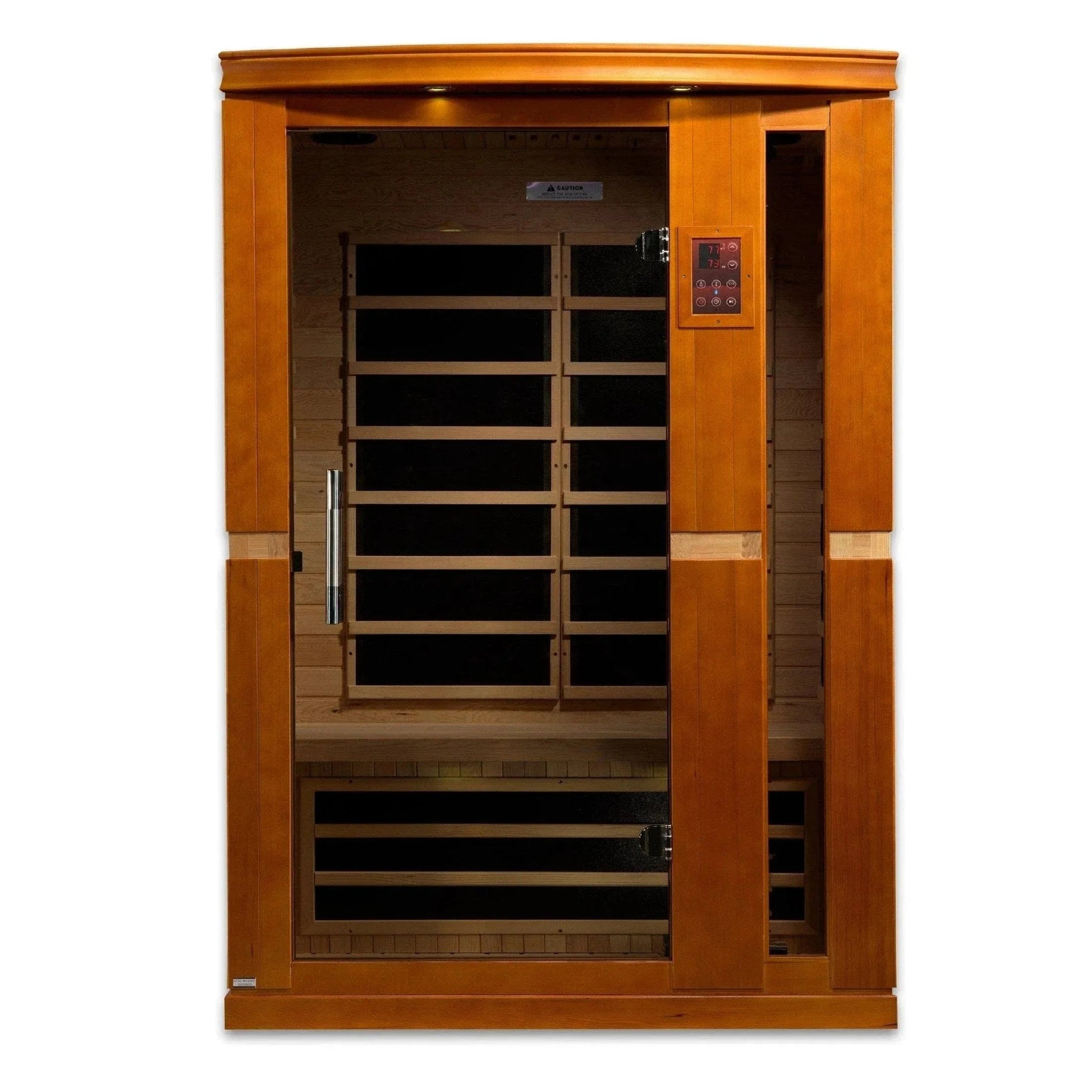 Aspen Peak- "Vittoria" 2-person Low EMF FAR Infrared Sauna - DYN-6220-01-Sauna-Aspen Peak Solutions