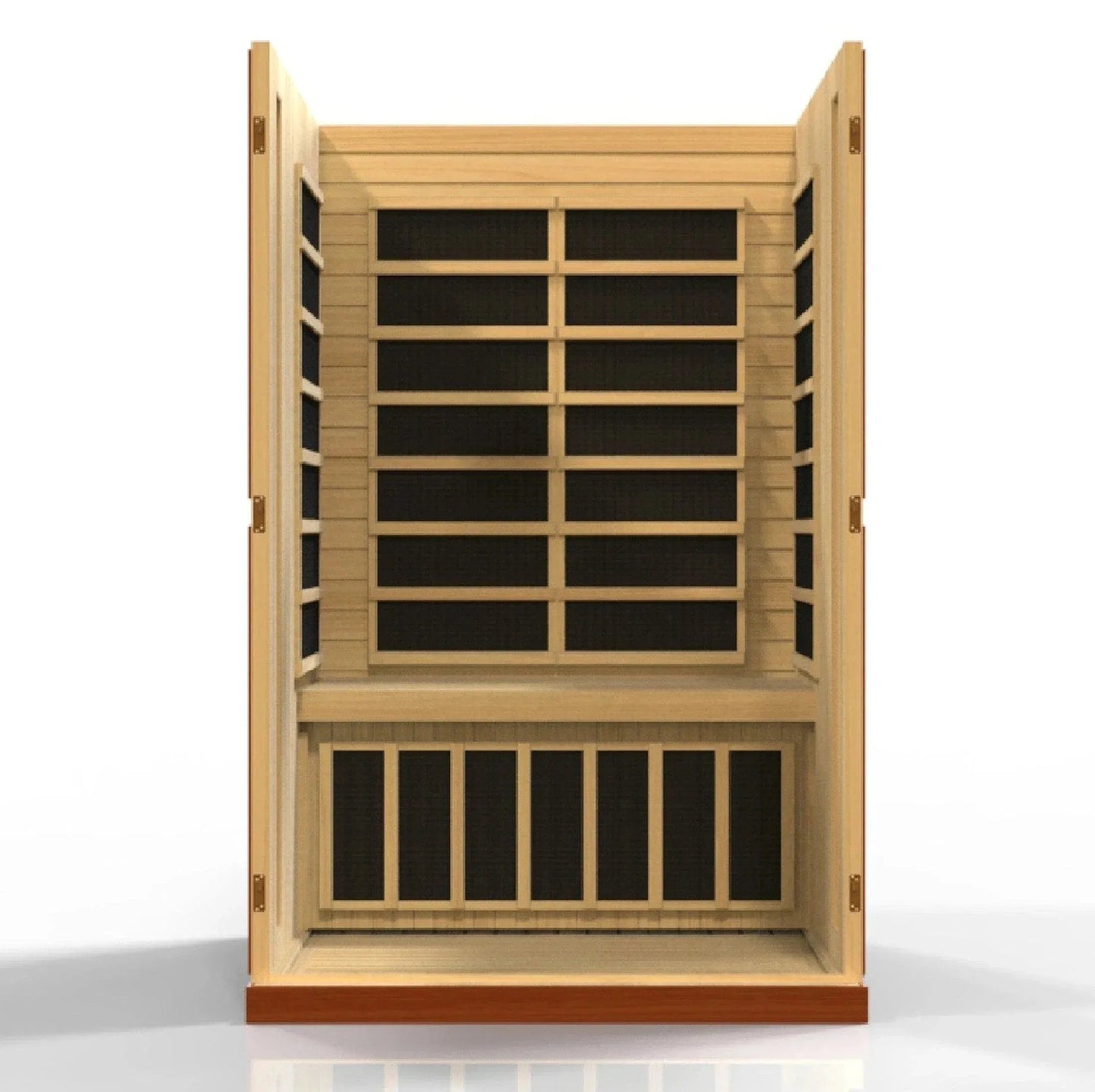 Aspen Peak- "Vittoria" 2-person Low EMF FAR Infrared Sauna - DYN-6220-01-Sauna-Aspen Peak Solutions