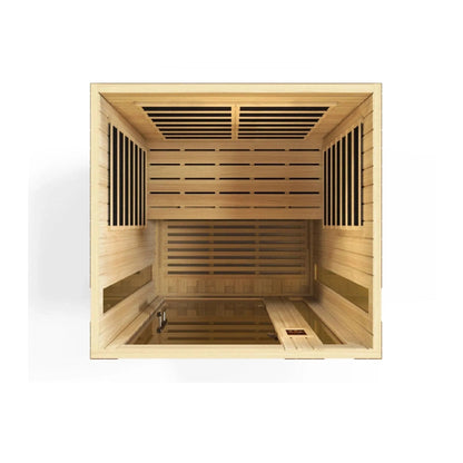Aspen Peak- "Vittoria" 2-person Low EMF FAR Infrared Sauna - DYN-6220-01-Sauna-Aspen Peak Solutions