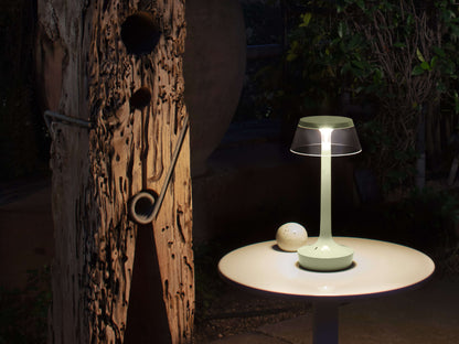 Portable LED Table Lamp with Rechargeable Base