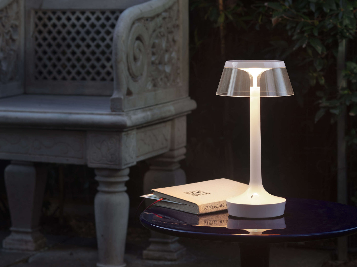 Portable LED Table Lamp with Rechargeable Base
