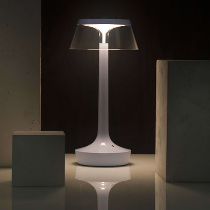 Portable LED Table Lamp with Rechargeable Base