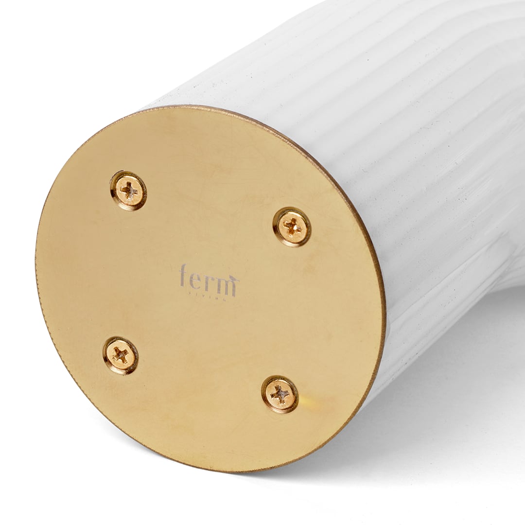 Ripple Glass Sculptural Table Lamp