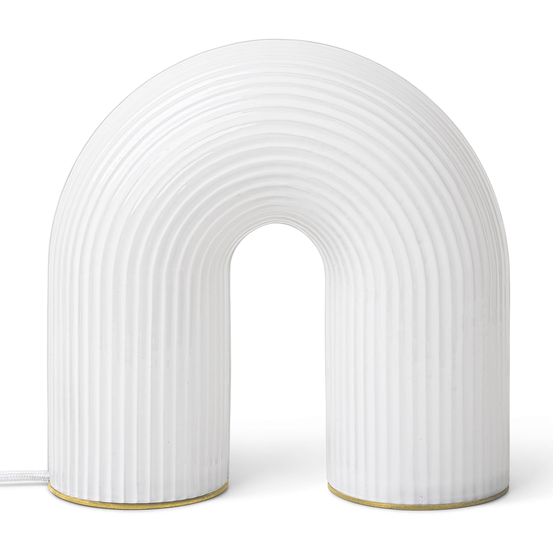 Ripple Glass Sculptural Table Lamp