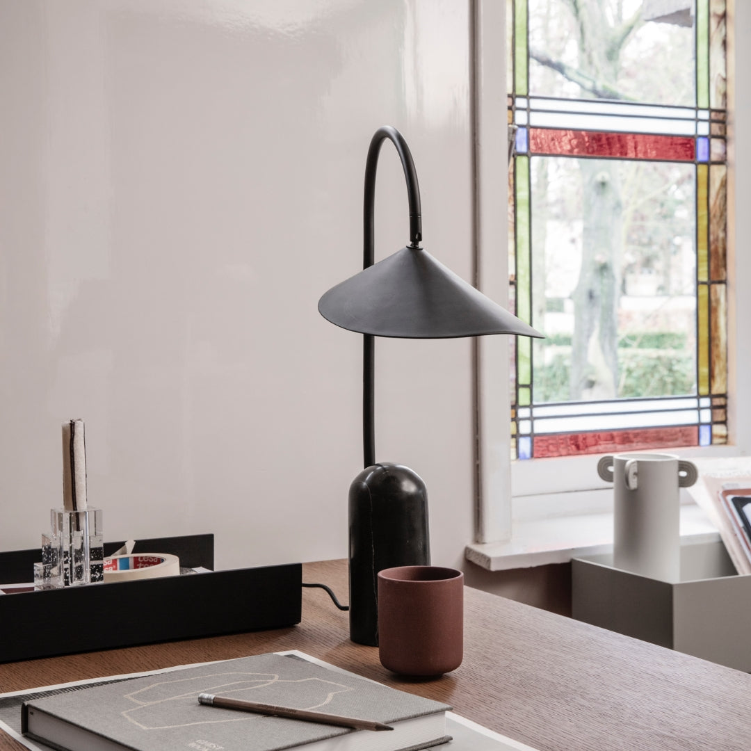 Sculptural Arum Table Lamp