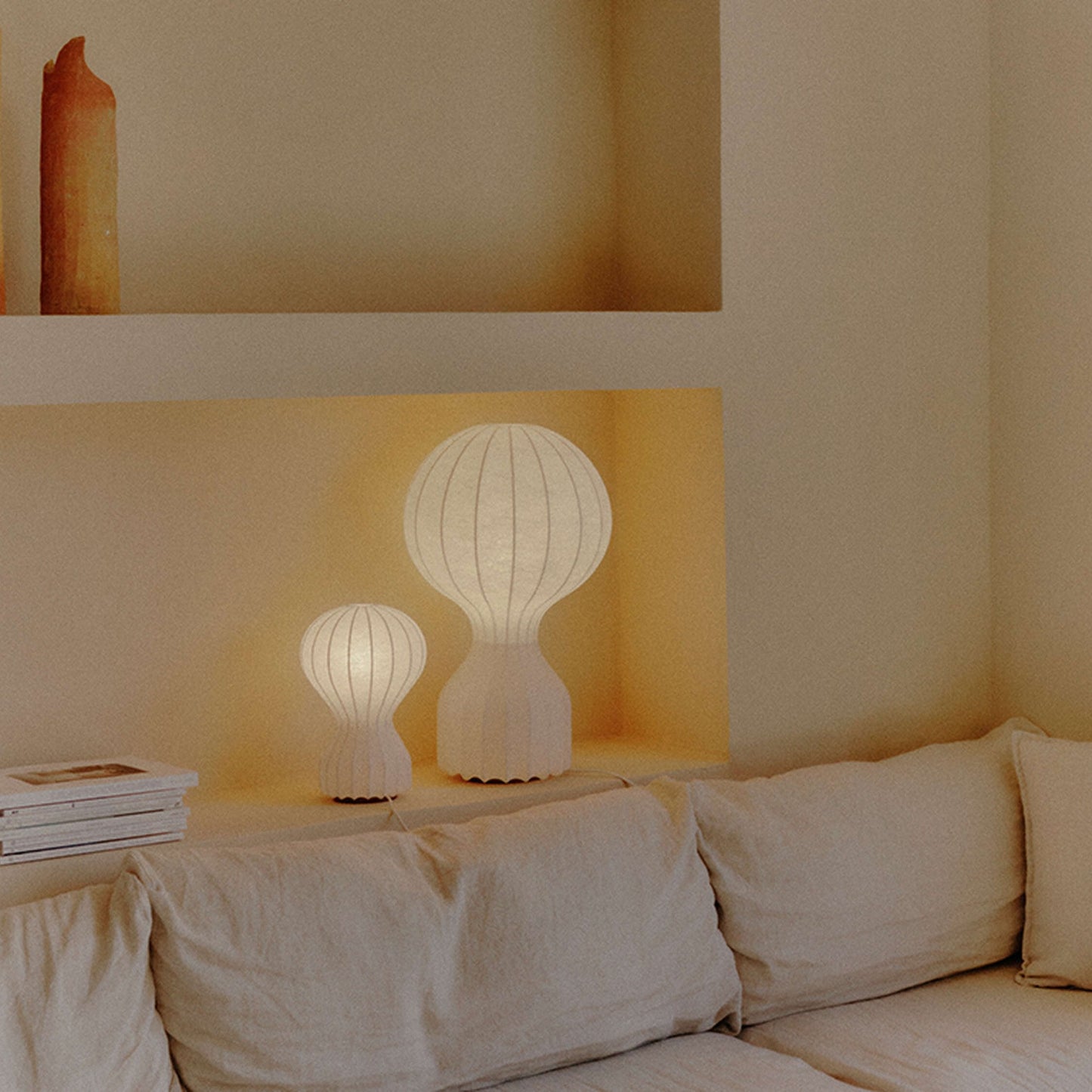 Sculptural Gatto Table Lamp